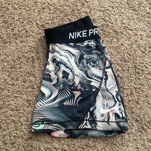 Nike pro compression shorts